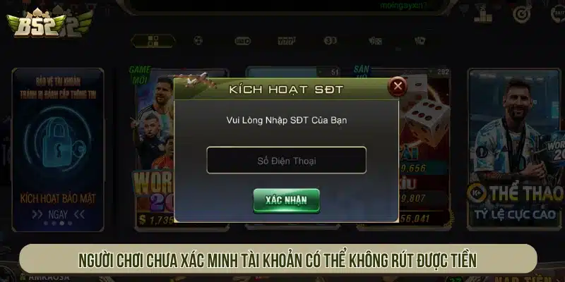 B52Club Có Lừa Đảo Không? Cách Kiểm Tra Trước Khi Chơi Người chơi chưa xác minh tài khoản có thể không rút được tiền